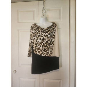 Chico's Animal Print Blouse